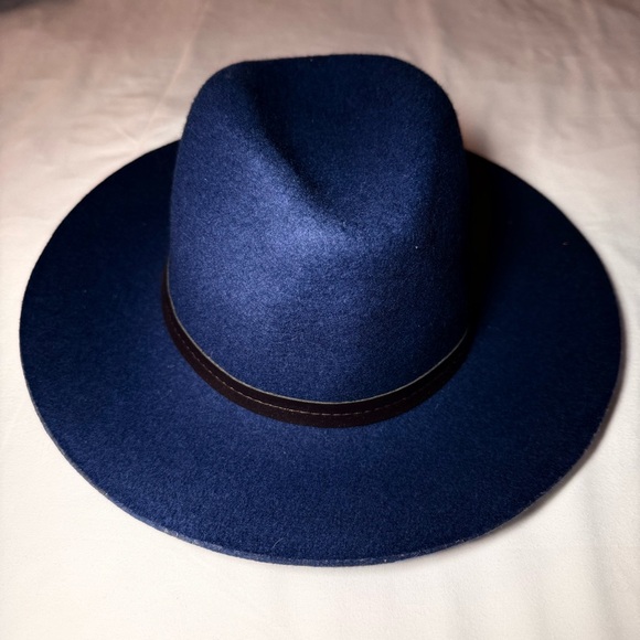 Blue Fedora Hat – Unisex – One Size